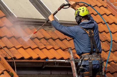 Démoussage et hydrofuge de toiture à Voulx